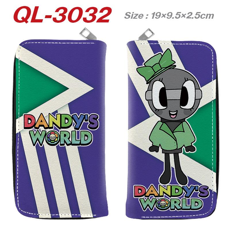 Space Dandy Anime Wallet PU Leather Long Zip Purse Full Color Waterproof Card Holder