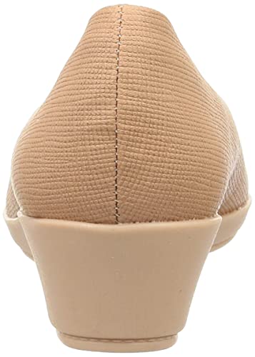 Picajilly Women's 4cm Wedge Pumps, Cappuccino, Sizes 23.5cm-24.0cm, 7890763169099