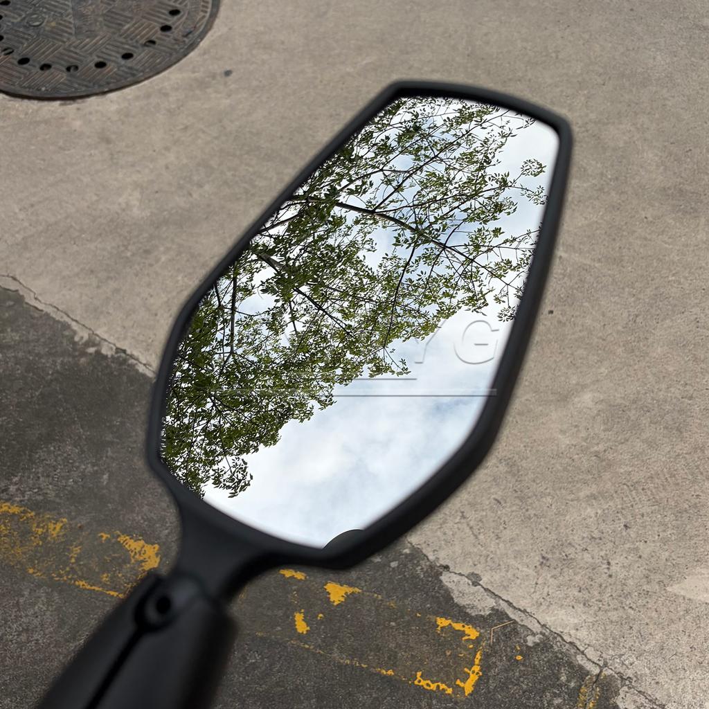 2pcs Foldable Side Rearview Mirrors For 22MM Handlebar Motorcycel Suzuki Yamaha Honda Kawasaki HD E-bike Universal