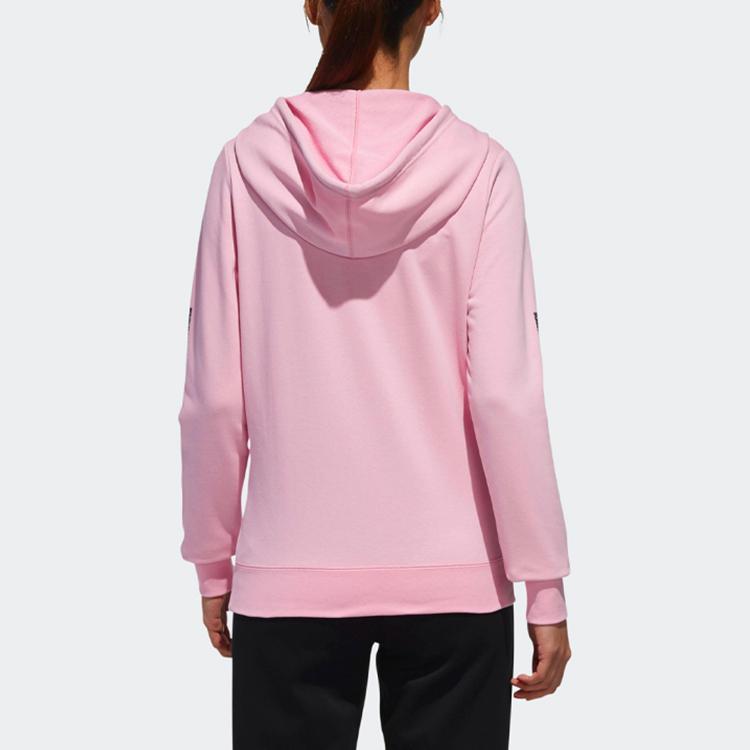 Adidas Neo W Ce 3S Hoody Sports Knit Pullover Sweatshirt Women Hoodies Pink DW7960
