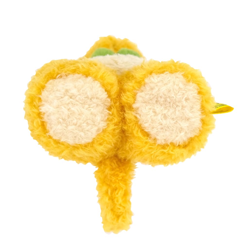 Sunlemon Fluffy Watton S Kangaroo Yellow 11 X 12 X 17cm Plush Toy Cute Kangaroo Animal P-1763