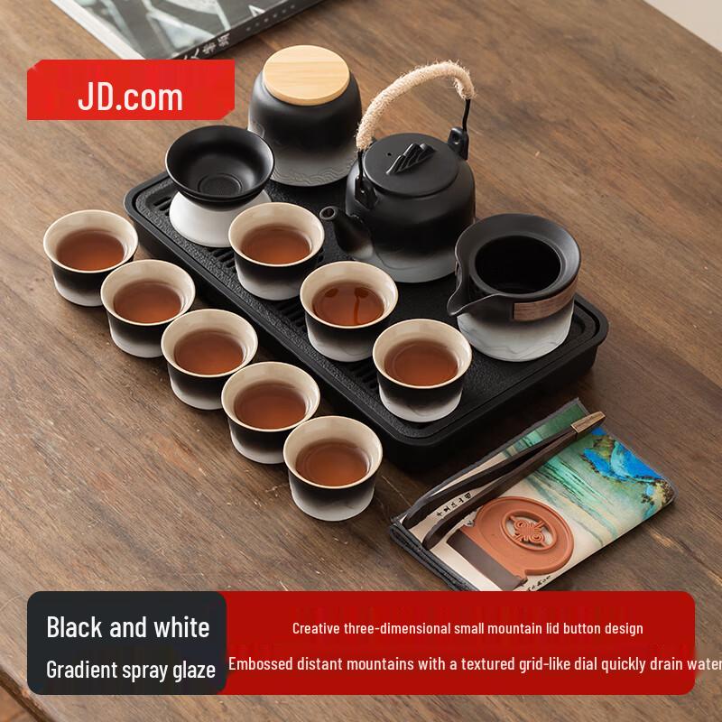 Jingdong Jingzao Ceramic Kung Fu Tea Set