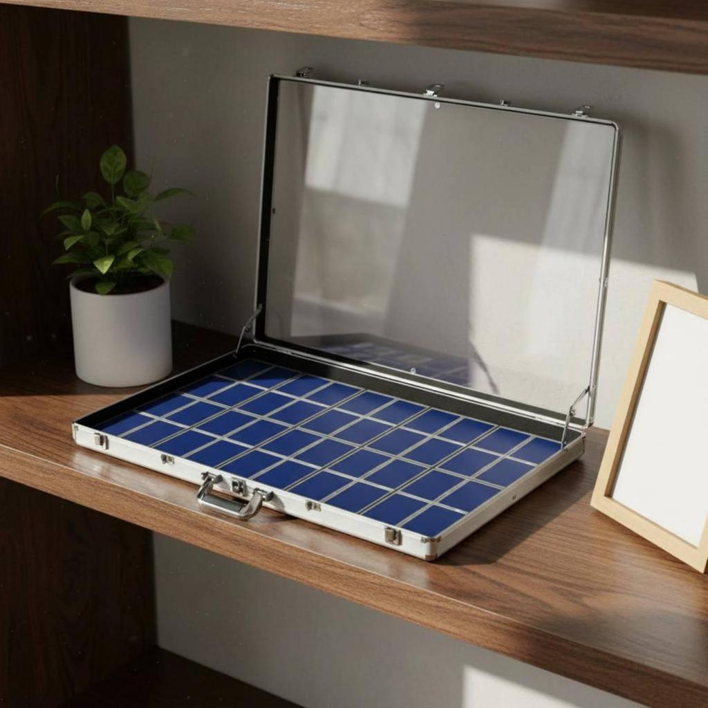 Aluminum Trading Card Case Lockable for Travel