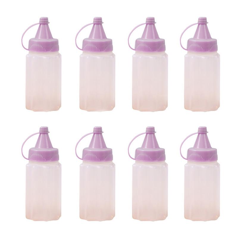 Portable Mini Star Anise Sauce and Oil Dispenser Set - 4 Pack