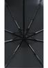8-Rib Automatic Three-Fold Umbrella with Logo, Thickened Black Glue for Sun and Rain