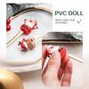 Xmas Tree Dessert Spoon Set Stainless Steel Holiday Coffee Spoon Fruit Fork Mini Cutlery Gift Christmas Present Party Favor