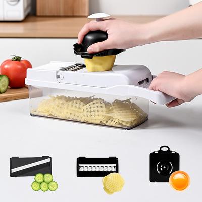 Multifunctional Vegetable Chopper Handle Food Grate Food Chopper Slicer Fruit Potato Peeler Carrot Grater With 26 Accessories