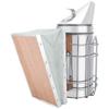 Stainless Steel Manual Bee Smoker Apiculture Beekeeping Tool with Heat Shield Protection