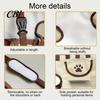 Stylish Pet Carrier for Daily Use Portable Carrier, Breathable Crossbody 2-in-1 Horizontal Lightweight Tote, Leash Style Travel Bag Small Dogs