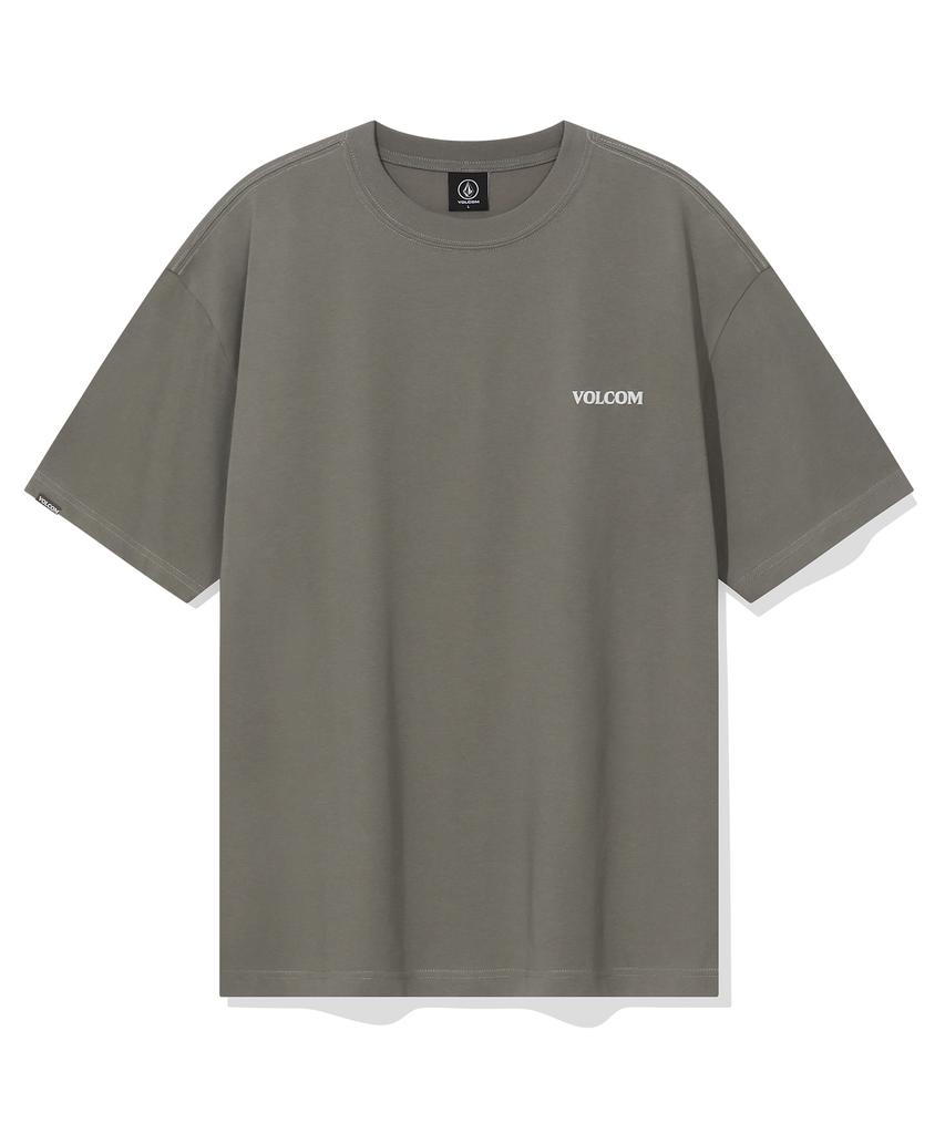 VOLCOM Camp Stoney Oversized Short Sleeve Tee (Light Khaki)