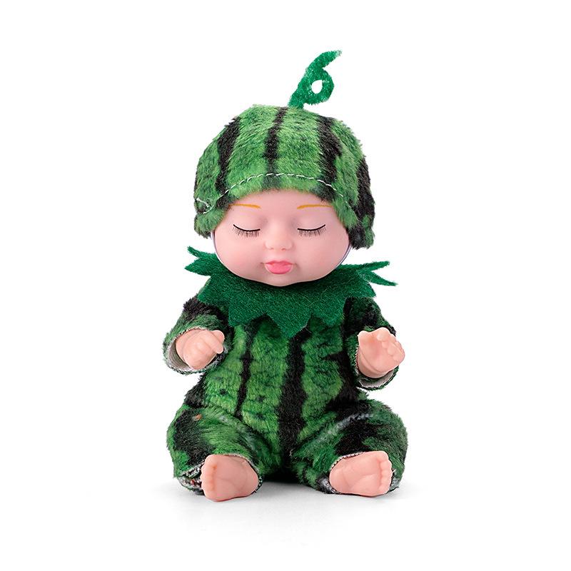 1Pc Cute Sleeping Reborn Dolls, Mini Reborn Doll Pvc Dolls Girls' And Children'S Toys Reborn Baby Doll