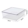 Food-Grade Transparent Refrigerator Storage Box – Large Capacity for Kitchen Organizing