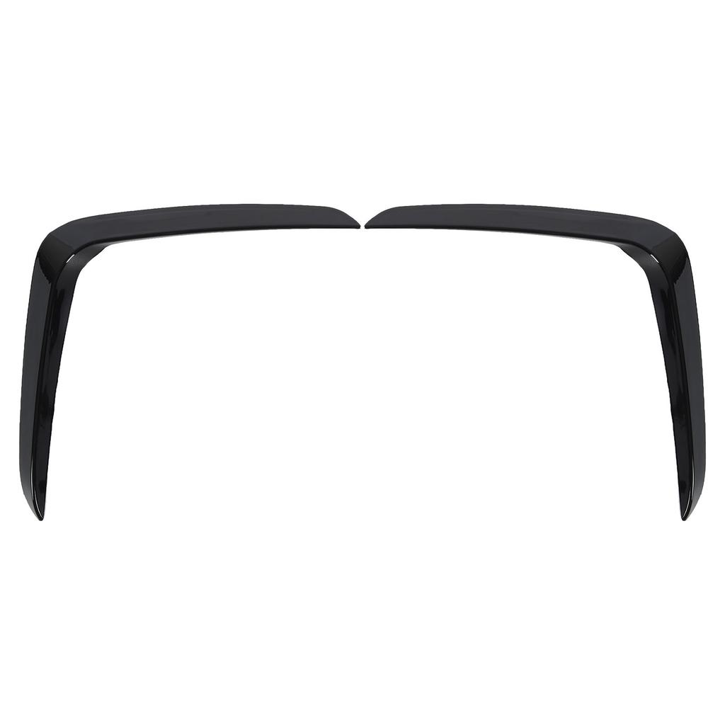 2Pcs Front Bumper Air Vent Trim Glossy Black Left And Right Spoiler Trim For X3 X4 G01 G02 M Sport 2018 to 2021