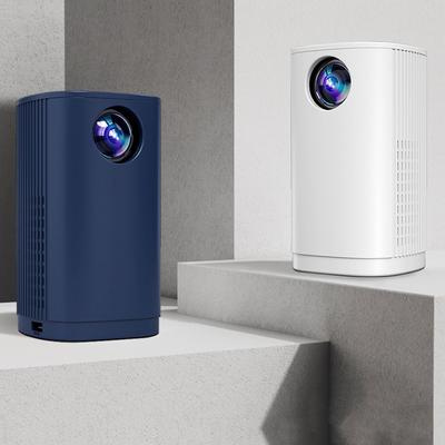 ABS Portable Mini Projector With Built-in Speaker Strong Compatible For Movies Easy To Projectors