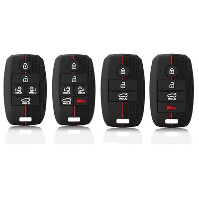 Silicone Car Remote Smart Key Case Cover for KIA Rio Rio5 Sportage Ceed K3 KX3 K4 K5 Sedona Grand Carnival Snugly Sorento
