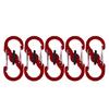 Small Stainless Steel 8 Shape Safety Clip Weatherproofed Carabiner Hook for Hiking Climbing and Daily Carry