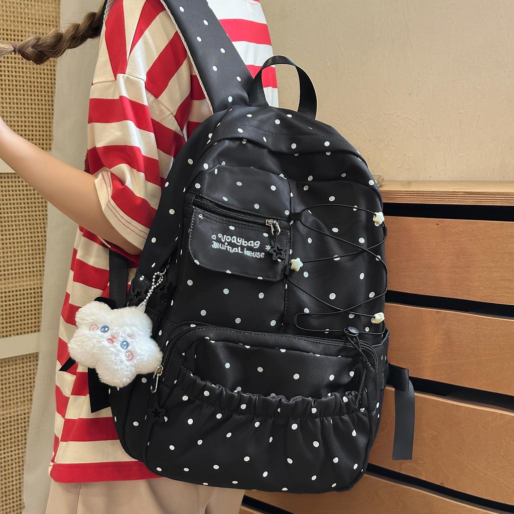 Schoolbag new schoolbag female Japanese ins cute girl high value middle school student college backpack light and sweet backpack