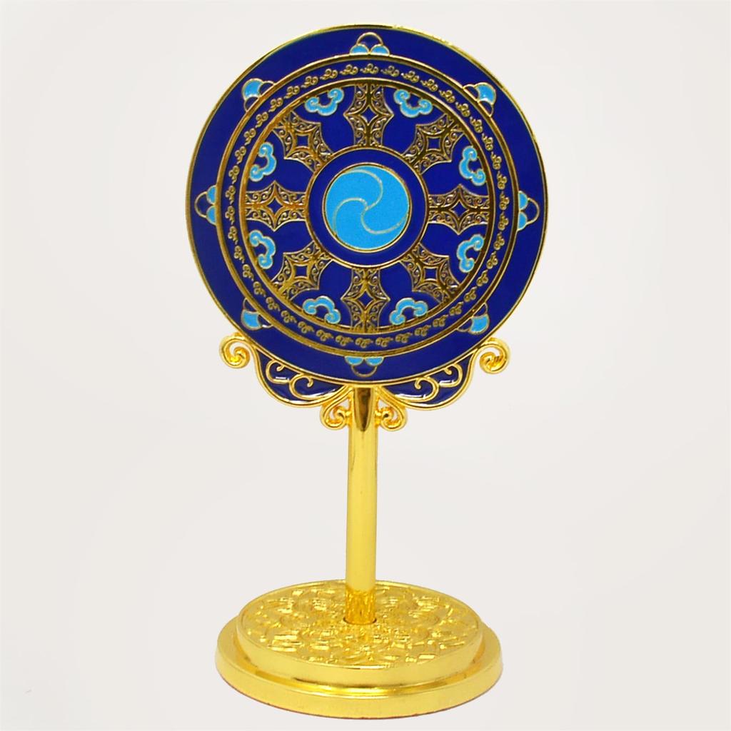 Fengshuibringluck Feng Shui Amulet Figurine, Mirror, Anti-Sansha, Protective Shield, Amulet, Feng Shui Item