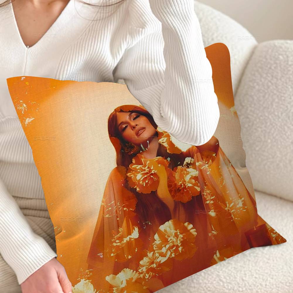 Singer Kacey Musgraves Middle Personalized Pillow Cover Kids Bedroom Wild Party Decor Pillowcase Kid Birthday Shower Gift