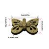 Functional Metal Twist Lock For Bags Butterfly Design Secure Mechanism Practical Handbag Hardware Accessory