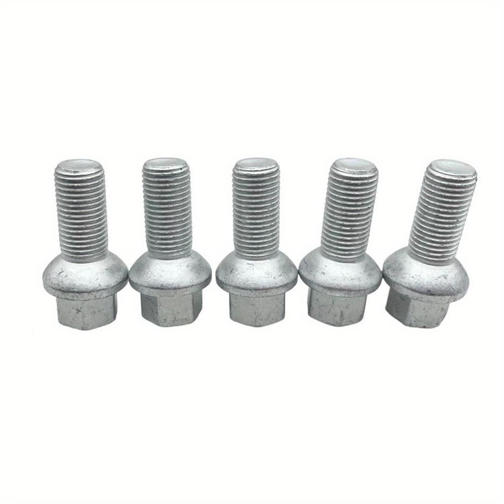 0009904907 Wheel Lug Bolts Nuts for Benz 2003-2018 A B C E Class CLA CLS CLK GLA GLK ML350 GL350 GL450 R300L R350L SLC SLK SL