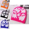 Ghost Pattern Beanie For Autumn Winter Outdoor Activities And Street Fashion