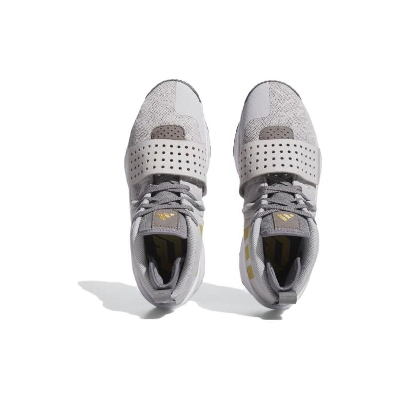 Adidas Dame 8 Extply Light Solid Grey Gold Metallic Sneaker IG8086