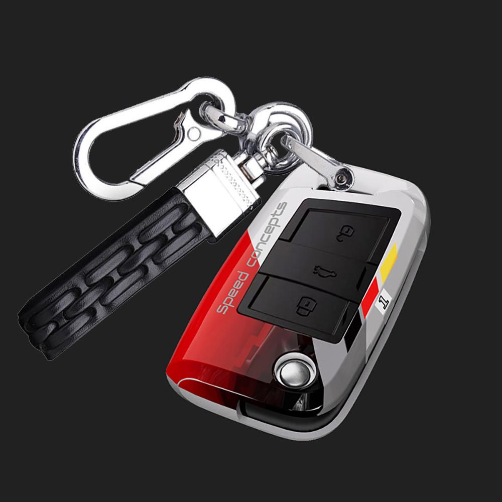 Abs Car Key Case Cover Shell Fob For Volkswagen Vw Golf 7 Alltrack Mk7 For Skoda Octavia A7 Seat Remote 3 4 Buttons