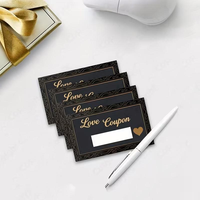 Yellow Scratch-Off Cards 30/60 Sets Blank DIY Wish Reveal Notes for Wedding Anniversary Family Gathering Events
