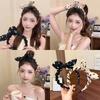 Polka Dot Bow Headband for Women Twist Hair Hoop Fashion Hair Accessory