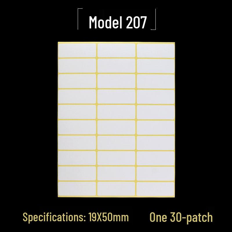 Adhesive Memo and Name Sticker Labels