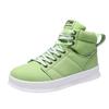 Autumn and winter new high-top anti-velvet leather shoes Air Force No. 1 thick-soled breathable sports student leisure workers