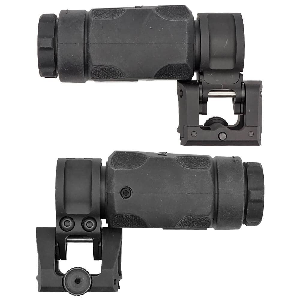 [Military Garage] EVOLUTION GEAR Aimpoint 3XMAG-1 Magnifier & SCALARWORKS LEAP06 1.93" Mount Replica Set, 3x Magnification Booster & Super High Mount