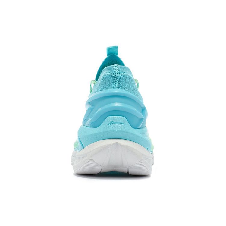 Li Ning Wu Shi 5S 1.0 Fabric Shock Absorption Non-Slip Wear-Resistant Low-Top Running Shoes Men sneaker Light-Blue ARHR071-10