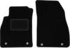 Black Front Floor Mats For: Opel Insignia A FL Sedan, Liftback, Station Wagon (2013-2017)
