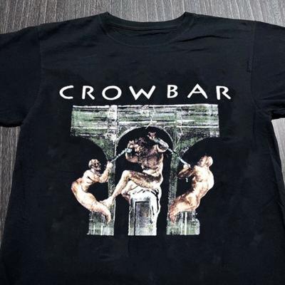 Rare Crowbar Band Cotton Gift For Fan Black S-4XL Unisex T-shirt