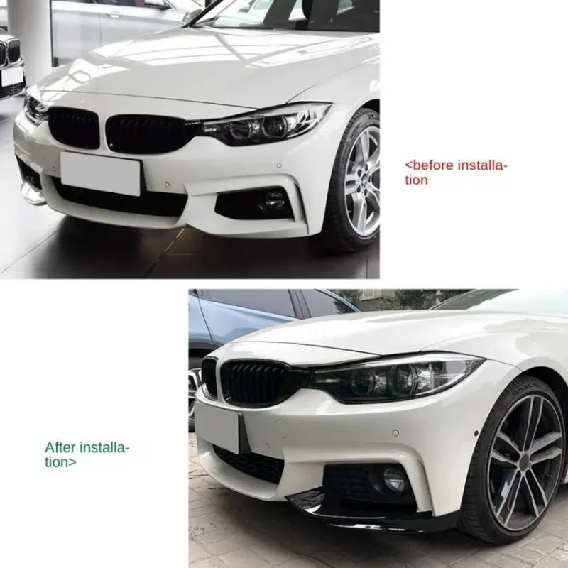 Coppia Trim Deflettore Paraurti Anteriore Per BMW Serie 4 F32 F33 F36 2014-2020 M-Sport M-Tech Copri Lampada Fendinebbia Canard
