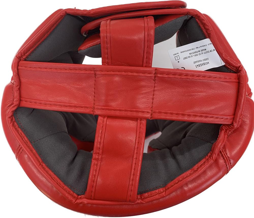 Adidas Combat Sports Boxing Headgear Head Guard Active M ADISBHG041 Red/Silver (ACTIVE)