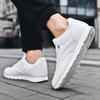 2024 New Spring and Autumn Durable Rubber Sole Anti Slip Sports Shoes Leather Casual Couple Shoes Plus   Shoes for Men Size 47