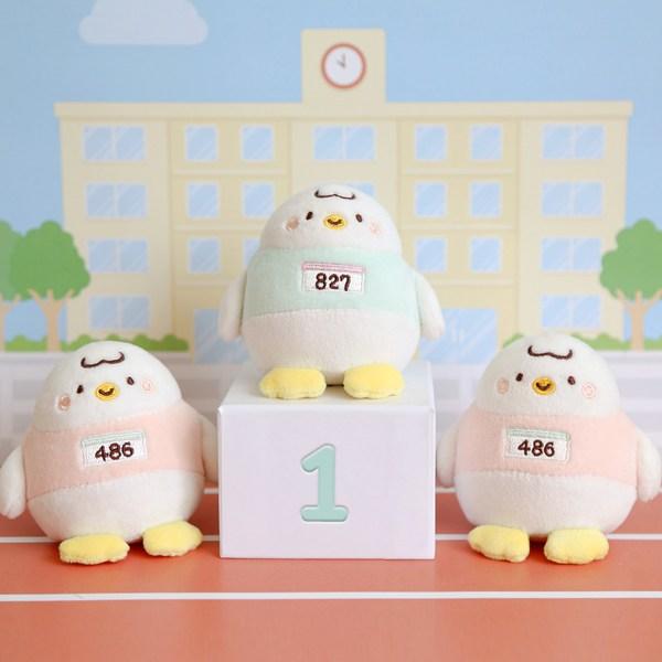 Mochi Town Running Duck Stress Ball, 80mm, Odangi Apricot, Popular toys for Korean children