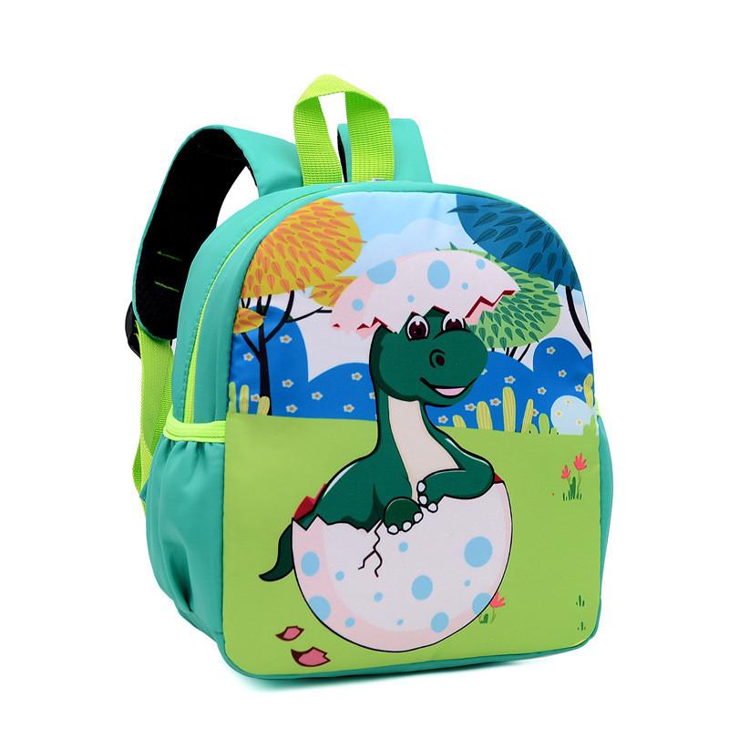 Mermaid Cartoon Dinosaur Unicorn Printed Backpack Suitable For Kindergarten