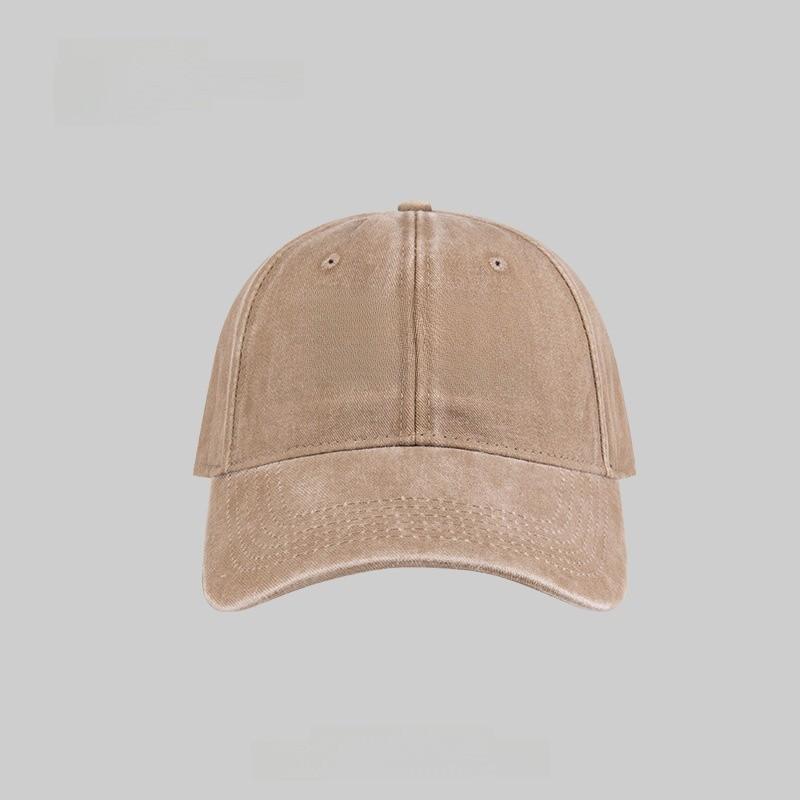 Classic Cotton Baseball Cap With Curved Brim And Embroidered Alphabet For All Seasons Sun Protection