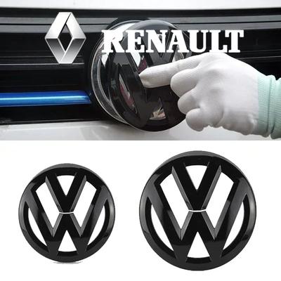 2 pezzi Emblema Griglia Anteriore Auto in ABS Logo Badge Portellone Posteriore per VW Golf 5 6 7 7.5 8 MK5 MK6 MK7 MK8 Polo Passat B8 Scirocco ID6