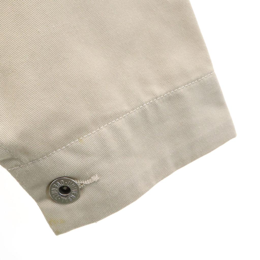 UNIVERSAL OVERALL Work Jacket M Beige Men's Used