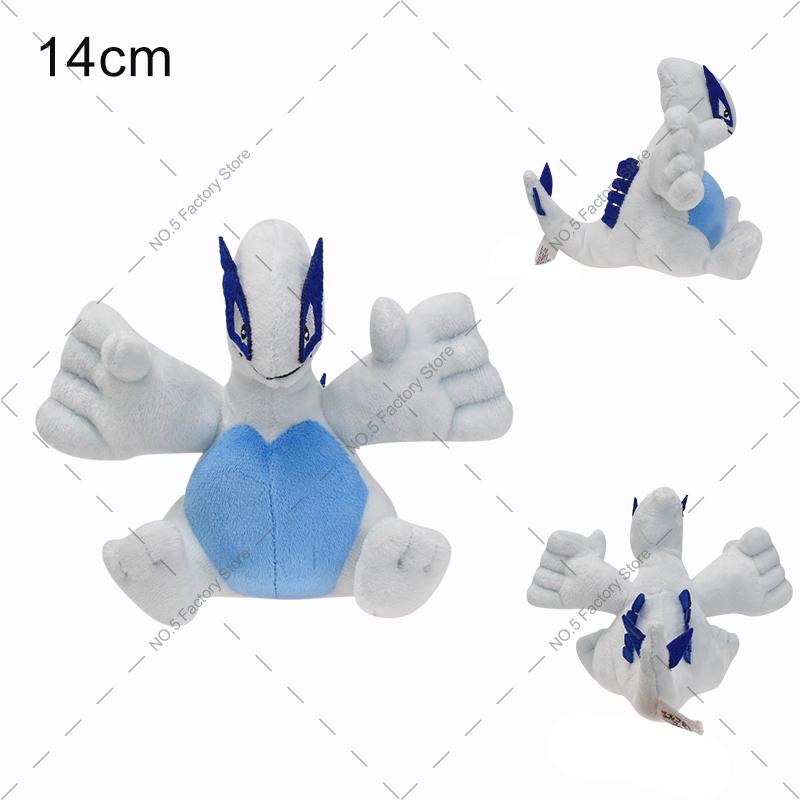 Cartoon Plush Toys Eevee Blaziken Phantump Yveltal Aerodactyl Garchomp Dialga Stuffed Plush Doll For Kids Christmas Gift