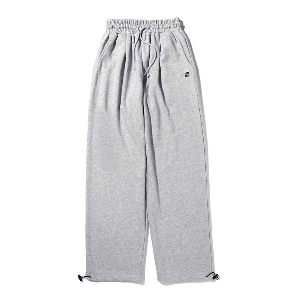 LIEMAR Wide String Jogger Pants Gray