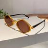New In Vintage Luxury Brand Designer Irregular Rhombic Sunglasses Women For Men Sun Glasses Trendy Punk Popular Pink Shade Uv400