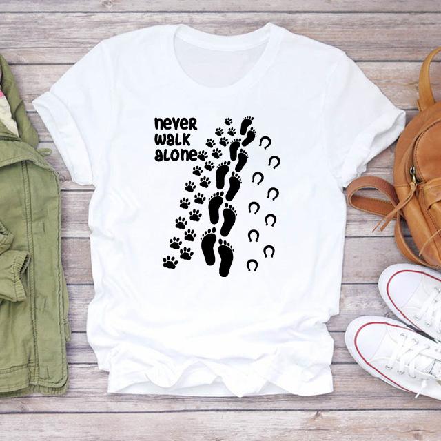 Tricou cu Imprimeu Labe de Câine Maycaur Tricou Amuzant pentru Femei Tricouri Largi de Vară Estetică Harajuku Topuri Negre Haine Casual pentru Femei