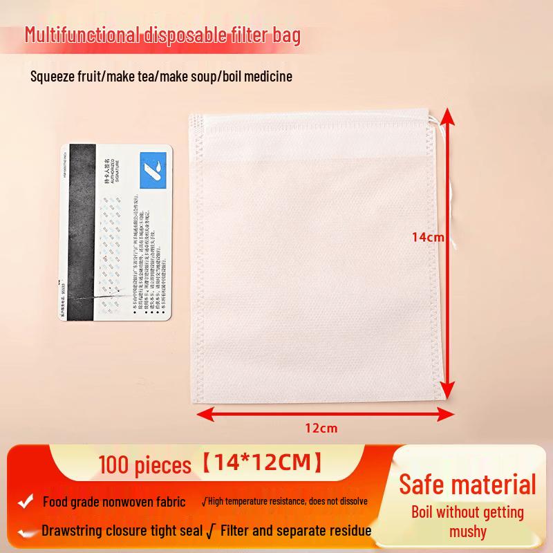 Qiewei Disposable Non-woven Tea Filter Bags