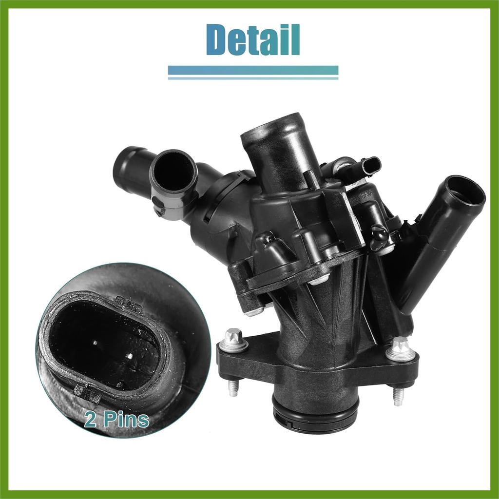 2702000315 Engine Coolant Thermostat Housing Assembly for Mercedes-Benz CLA250 2014-2016 Vehicle Components